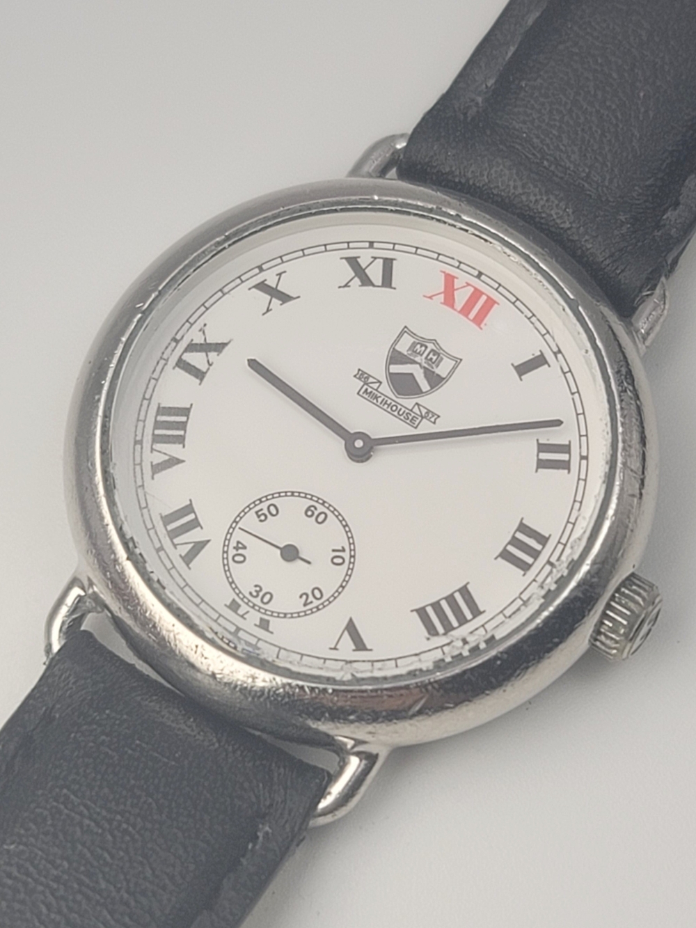 Vintage Miki House Seiko Watch 2328-6160 33mm Japan Crest Small Seconds Unisex